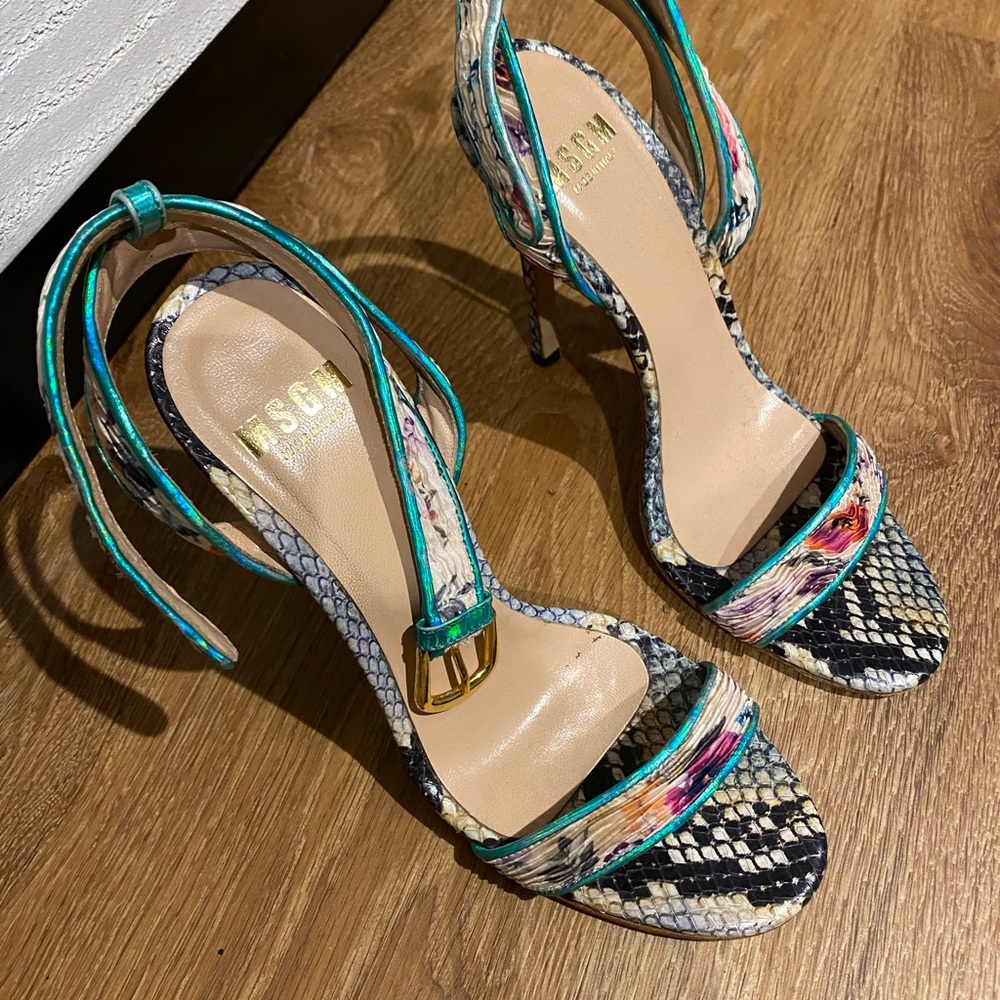 MSGM ankle strap sandal